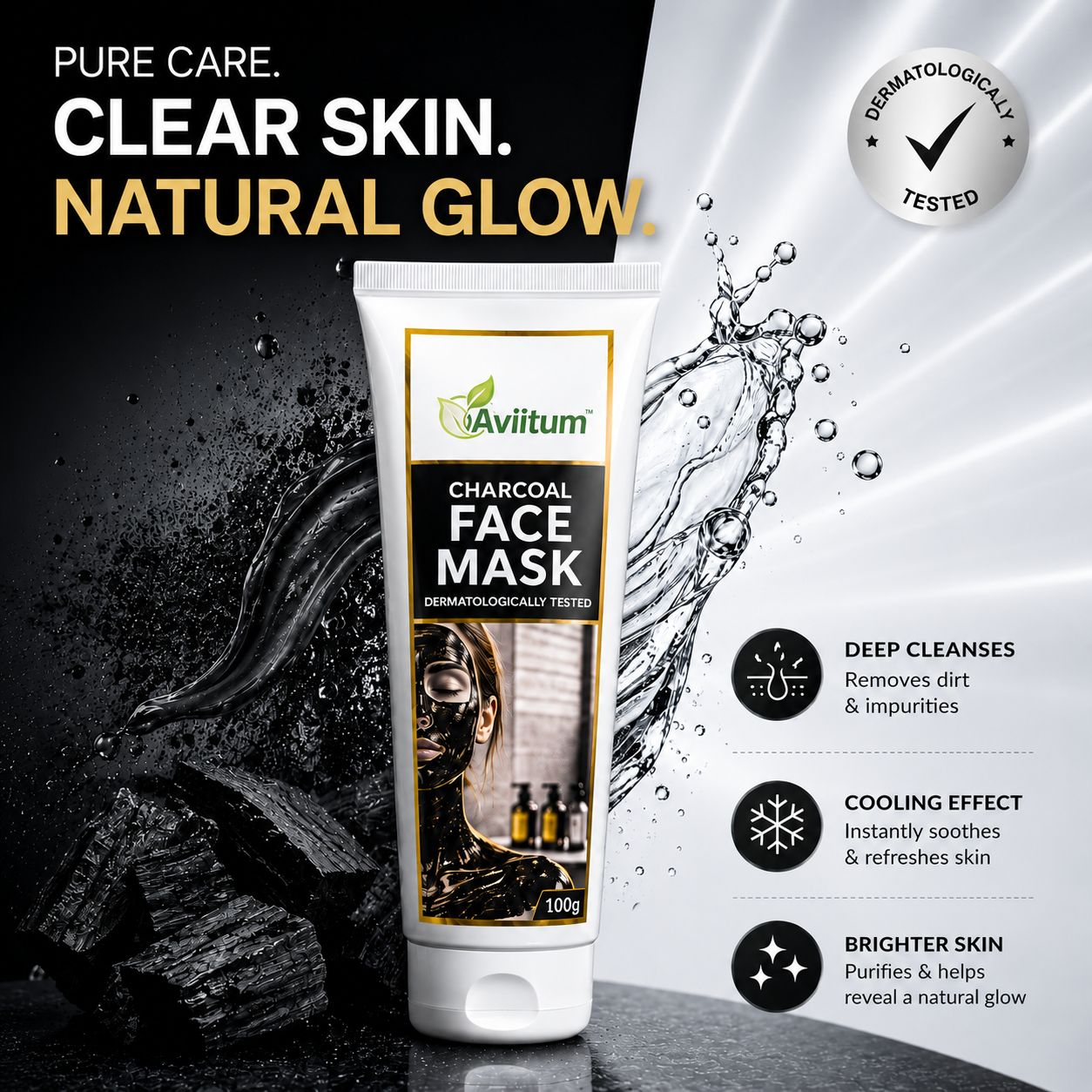 Charcoal Face Mask 100gm