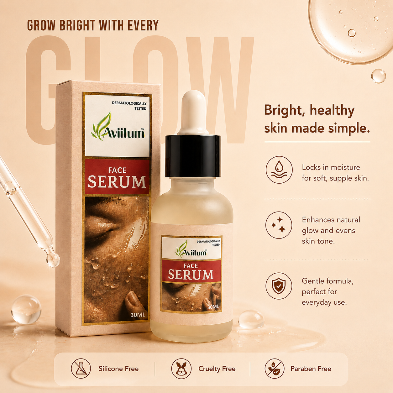 Face Serum With Niacinamide 30ml