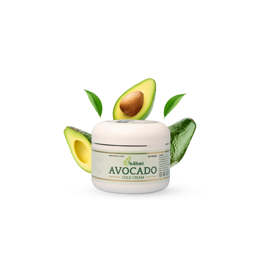 Avocado Cold Cream With Papaya Extracts 100gm