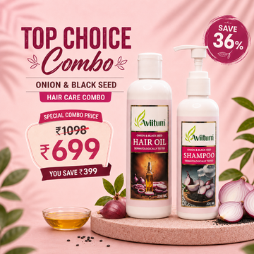 Advanced Hair Growth Oil & Shampoo Combo
