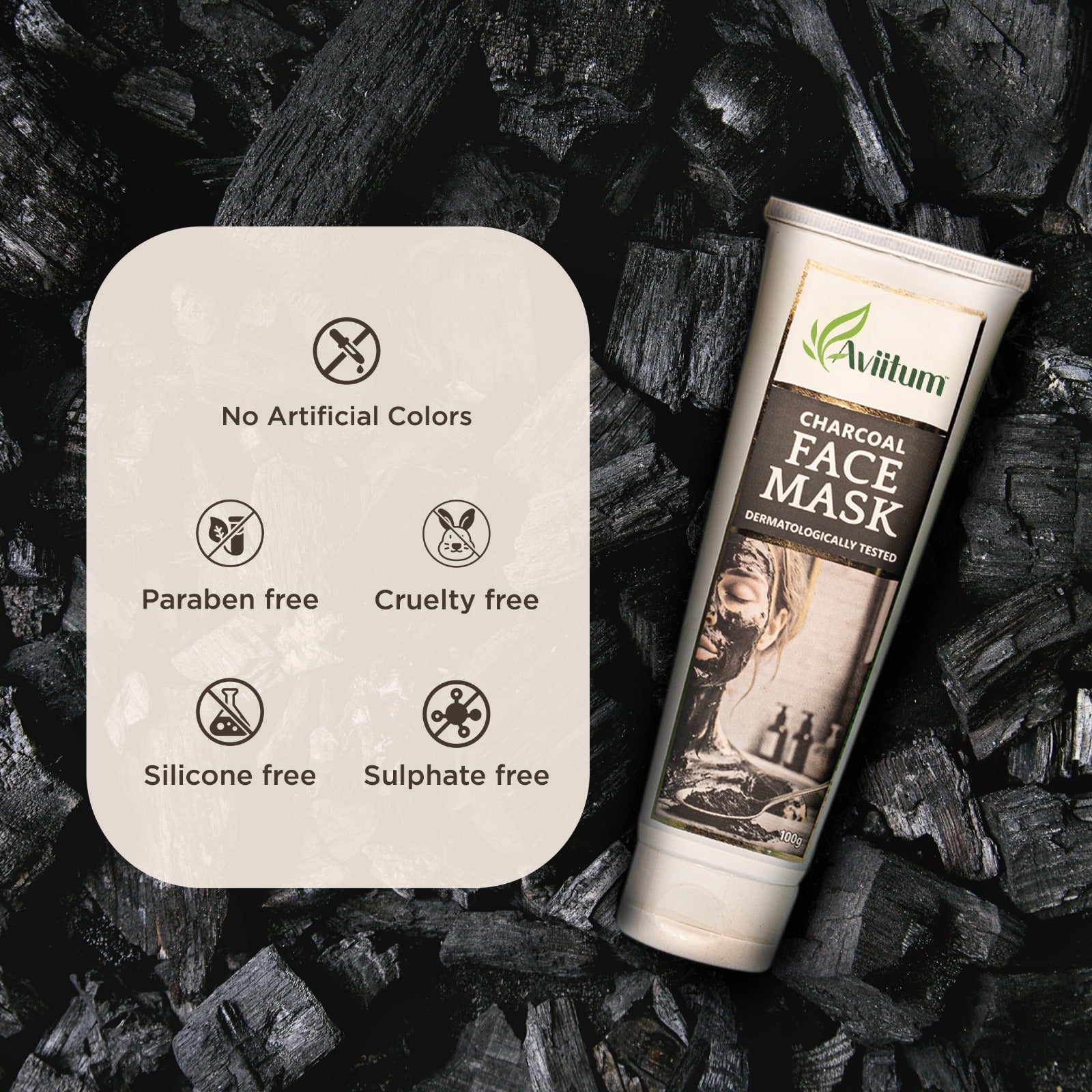 Charcoal Face Mask 100gm