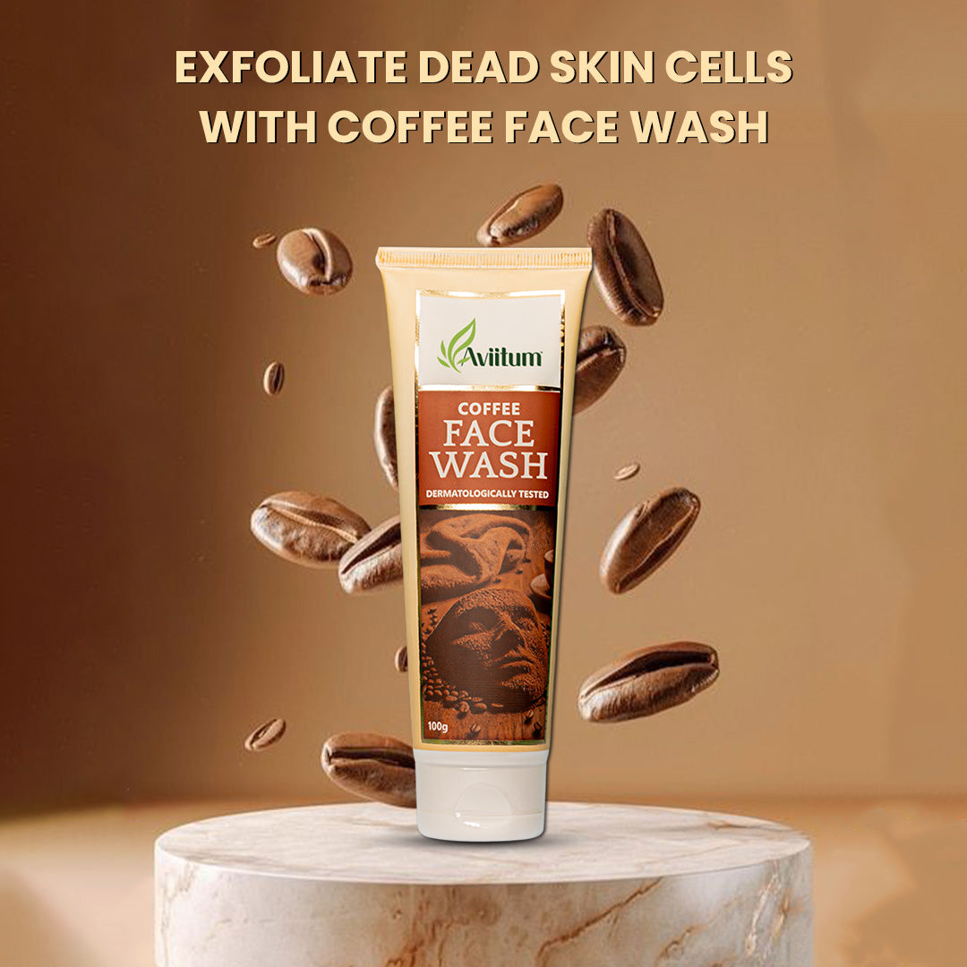 Charcoal Detox Face Mask & Coffee Face Wash Combo