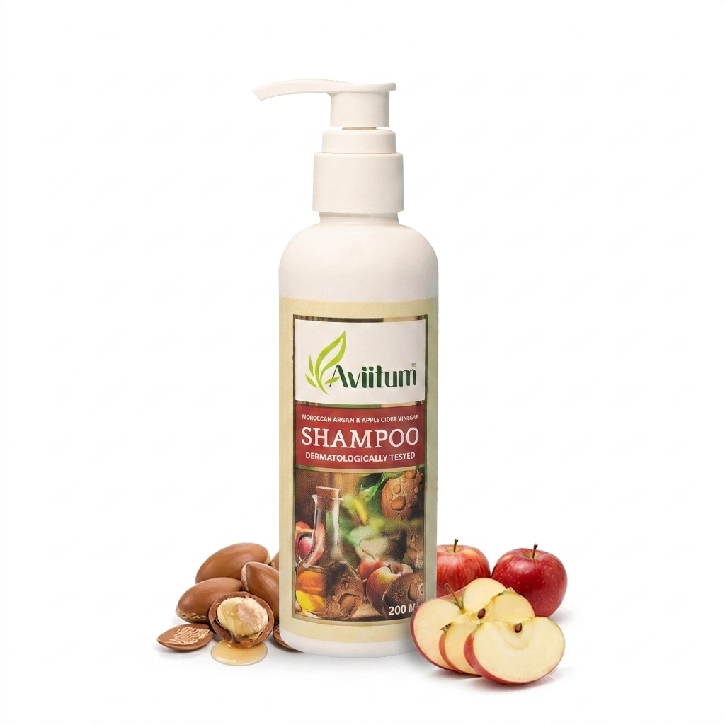 Moroccan Argan & Apple Cider Vinegar Shampoo 200ml